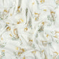 Tissu Double Gaze De Coton Imprimé | Lapin Ballon Jaune | Laize 155cm