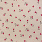 Tissu Double Gaze De Coton Imprimé - Coeurs Ilove Fond Latte