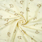 Tissus Double Gaze De Coton Imprimé | Licornes Fond Ecru | Laize 135cm