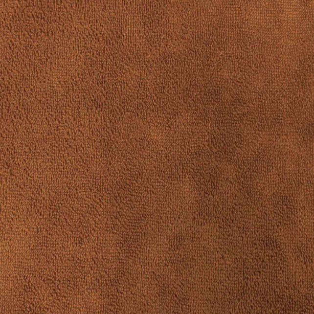 Tissu Coton Micro Eponge Bambou Caramel | Laize 1m50