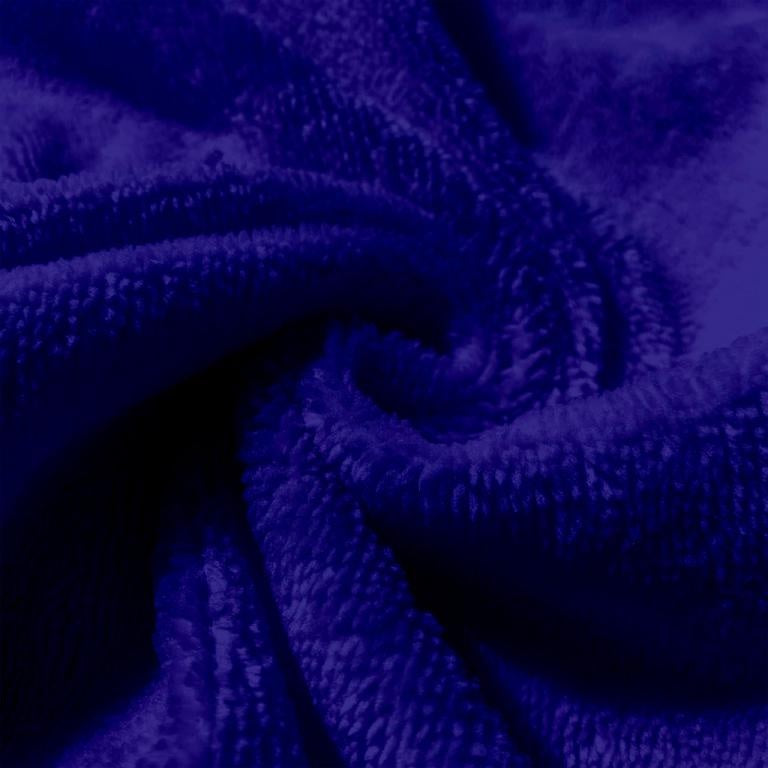 Coton Eponge Bambou bleu Cobalt | 1m x 1m50
