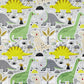 Grands Dinosaures Fond Gris | 1m x 1m60
