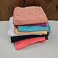 Lot de 10 Coupons de Tissu Micro Eponge Bambou | Minimum 30cm x 30cm | Coloris aléatoires (Copie)