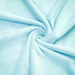 Tissu Minky Lisse Baby Blue | Premium | Laize 1m55
