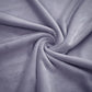 Tissu Minky Lisse Gris Nuage | Premium | Laize 1m55