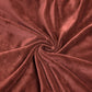 Tissu Minky Lisse Marsala | Premium | Laize 1m55