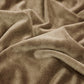 Tissu Minky Lisse Mokka Amande | Premium | Laize 1m55