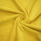 Tissu Minky Lisse Moutarde | Premium | Laize 1m55