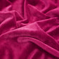 Tissu Minky Lisse Fuchsia | Premium | Laize 1m55