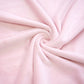 Tissu Minky Lisse Rose Poudré | Premium | Laize 1m55