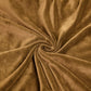 Tissu Minky Lisse Sucre Brun 380g/m² | Premium | Laize 1m55