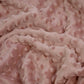 Tissu Minky A Pois Premium 380g/m² - Brun Cameo