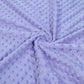 Coton Minky A Pois Premium - Lavende