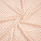 Tissu Minky A Pois Premium 380g/m² - Beige Saumon