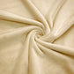 Coton Minky Lisse Crème Banane | Premium | 1m x 1m60