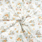 Petits Cochons Gris Fond Blanc | 1m x 1m60