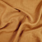 Tissu 100% Lin Lavé | Citrouille Stonewashed | 190gr/m² Laize 1m45