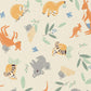 Tissu Coton Animaux Koala Kango Fond Ecru | Laize 1m50