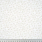 Tissu Coton Mini Patch Fleurs Beiges Fond Blanc | Laize 1m55