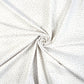 Tissu Coton Mini Patch Fleurs Beiges Fond Blanc | Laize 1m55