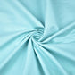 Tissu Satin 100% Coton Uni | Turquoise Light
