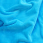 Tissu Minky Lisse Bleu Azure | Premium | Laize 1m55