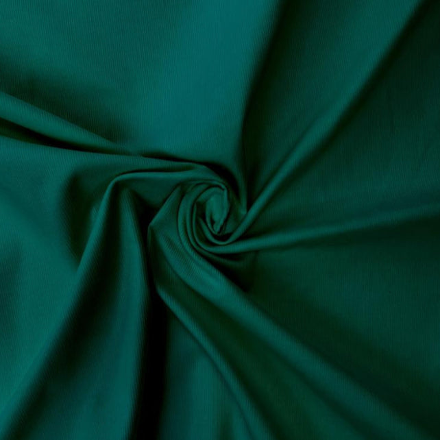 Tissu Velours Coton 1000 Vert Salicorne | Laize 1m45