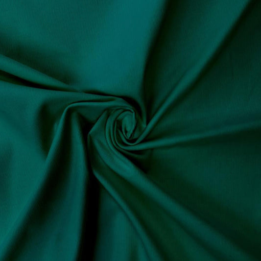 Tissu Velours Coton 1000 Vert Salicorne | Laize 1m45