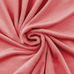 Coton Minky Lisse Rose Fraise | Premium