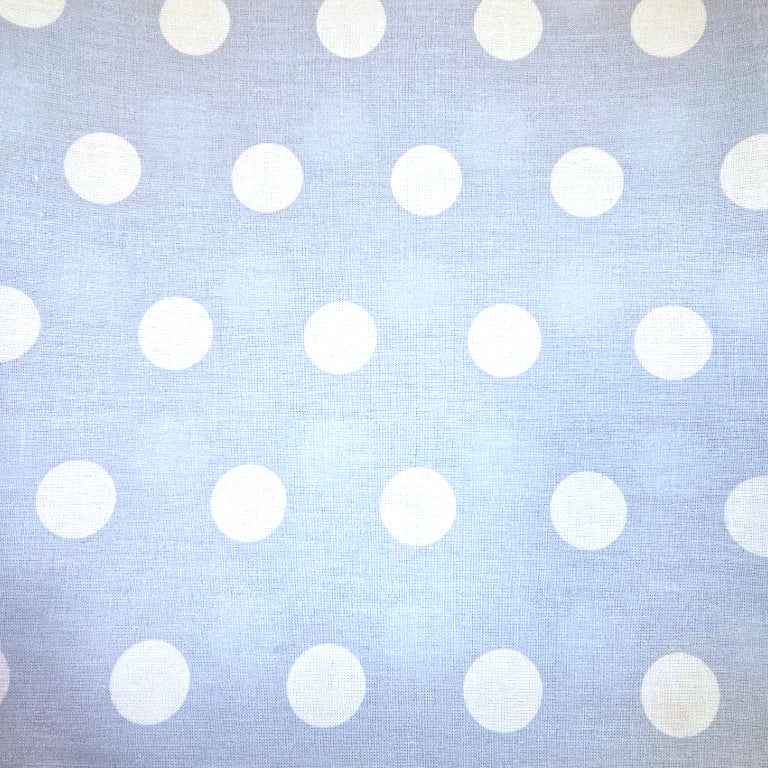 Pois Blancs Fond Bleu Ciel | 1m x 1m60