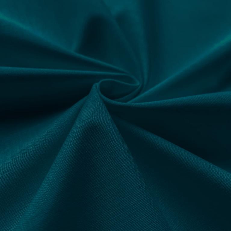 Coton Uni Couleur Vert Canard | 1m x 1m50
