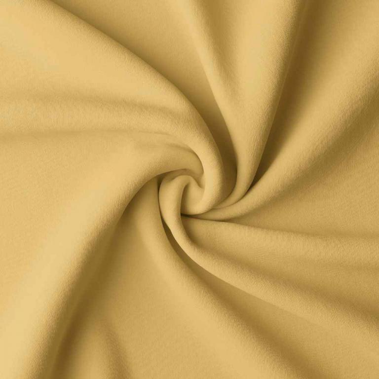 Coton Uni Couleur Jaune Blé | 1m x 1m50