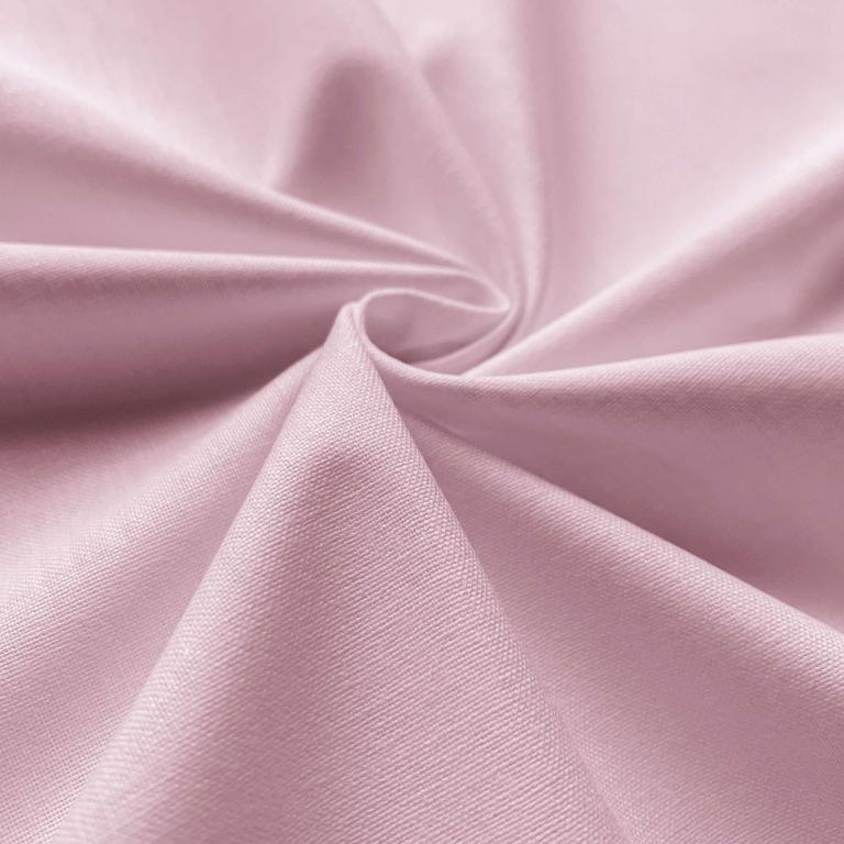 Coton Uni Couleur Rose Fané | 1m x 1m50
