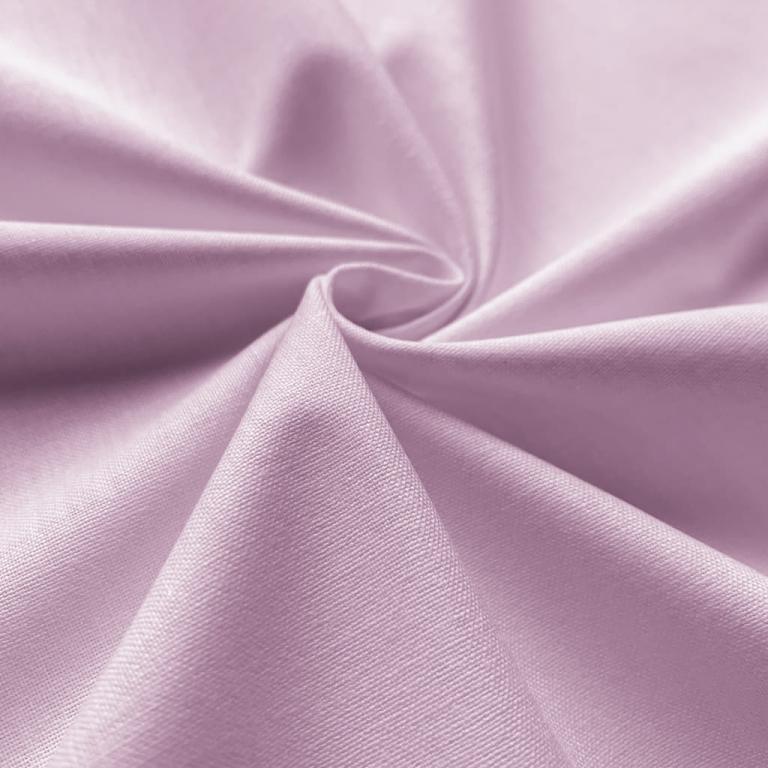 Coton Uni Couleur Rose Pâle | 1m x 1m50