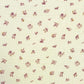 Double Gaze De Coton Imprimé - Fleurs Hope Ecru