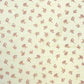 Double Gaze De Coton Imprimé - Fleurs Judy Ecru