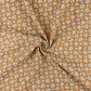 Double Gaze De Coton Imprimé - Meesya Camel