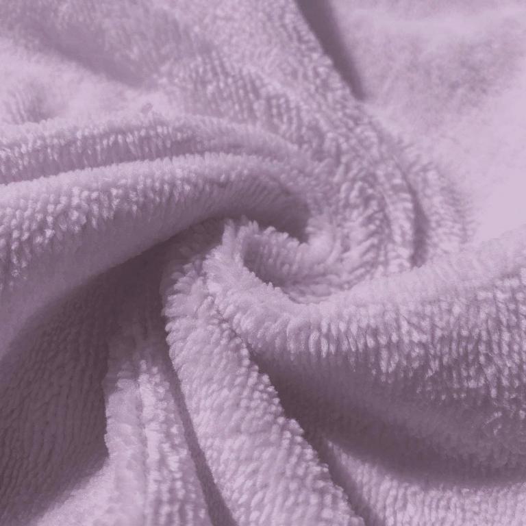 Coton Eponge Bambou Lilas Clair | 1m x 1m50