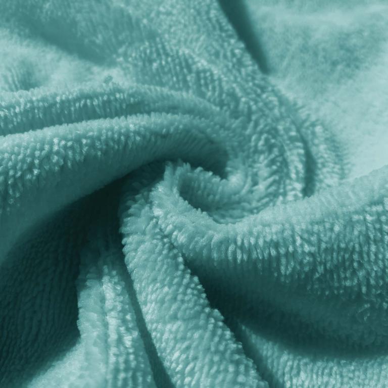 Coton Eponge Bambou Vert Lagon | 1m x 1m50