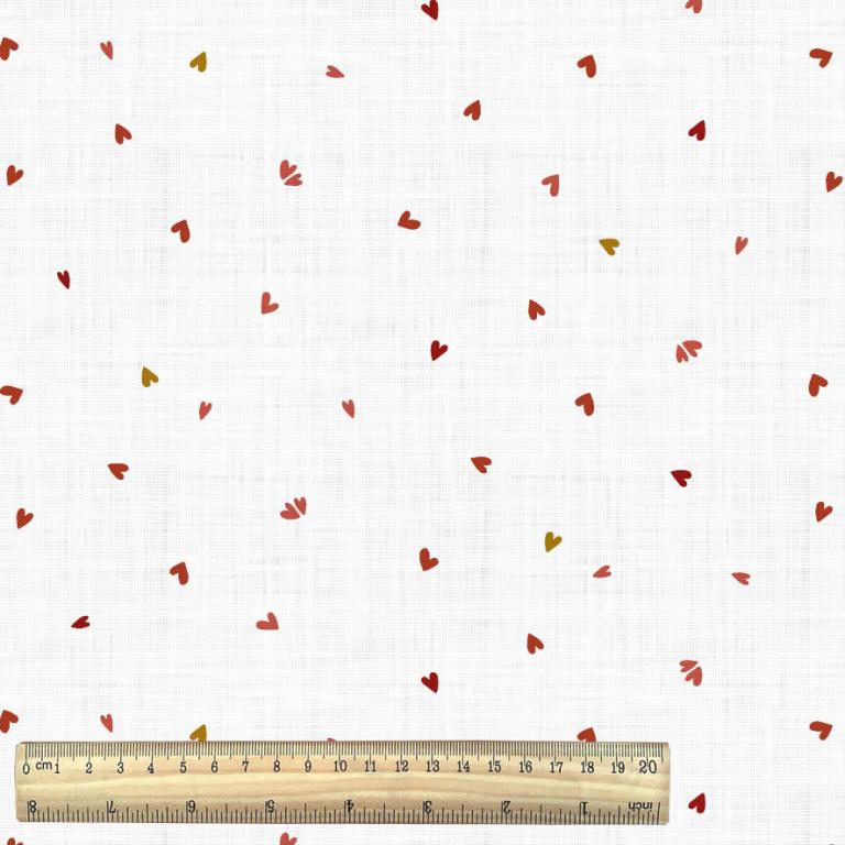 Cœurs Coreo Fond Blanc | 1m x 1m50