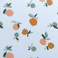 Fruits Orange sur Fond Blanc Cassé | 1m x 1m50