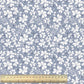 Fleurs Oxalia Fond Bleu | 1m x 1m50