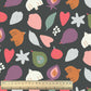 Fruits Flio Fond Charbon | 1m x 1m50