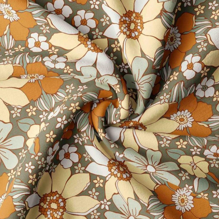 Fleurs Sunflower Fond Foret | 1m x 1m50