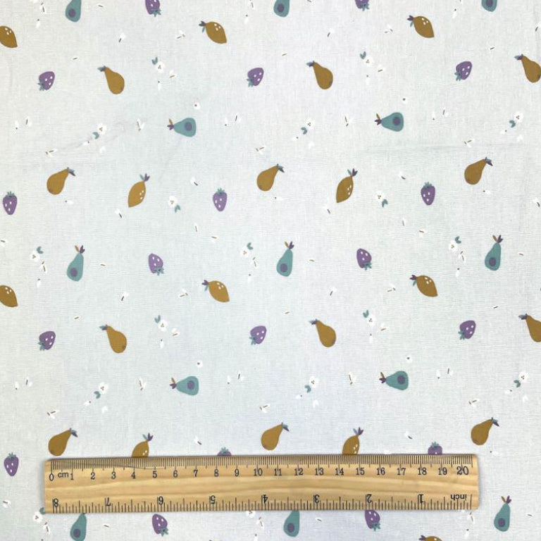 Fruits Tifruits Fond Lin | 1m x 1m50