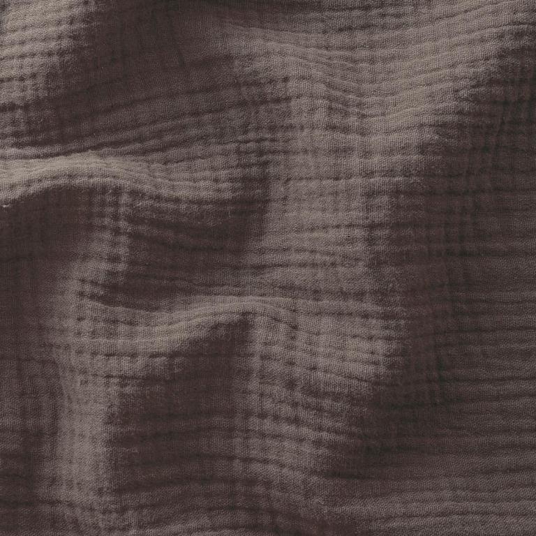 Tissu Double Gaze De Coton Uni - Raisin - PopCoton