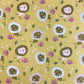 Lion Konka Fond Moutarde | 1m x 1m50