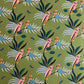 Perroquets Gaori Fond Vert Guacamol | 1m x 1m50