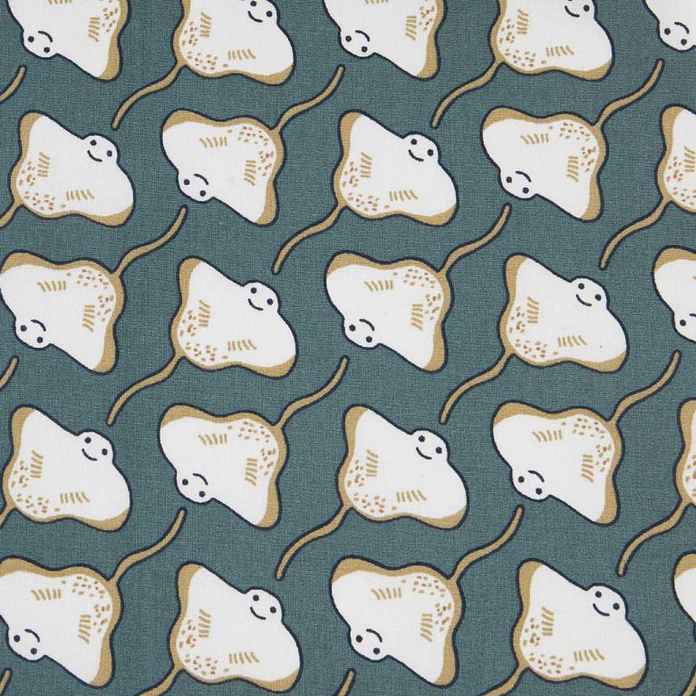 Petites Raies Vert Thym | 1m x 1m50