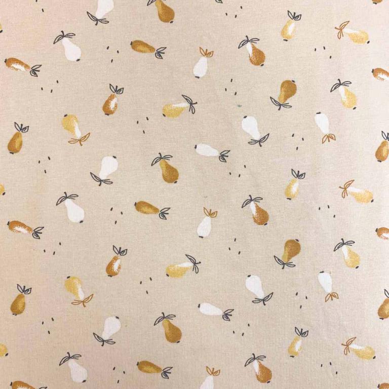Poires sur Fond Cassonade | 1m x 1m50